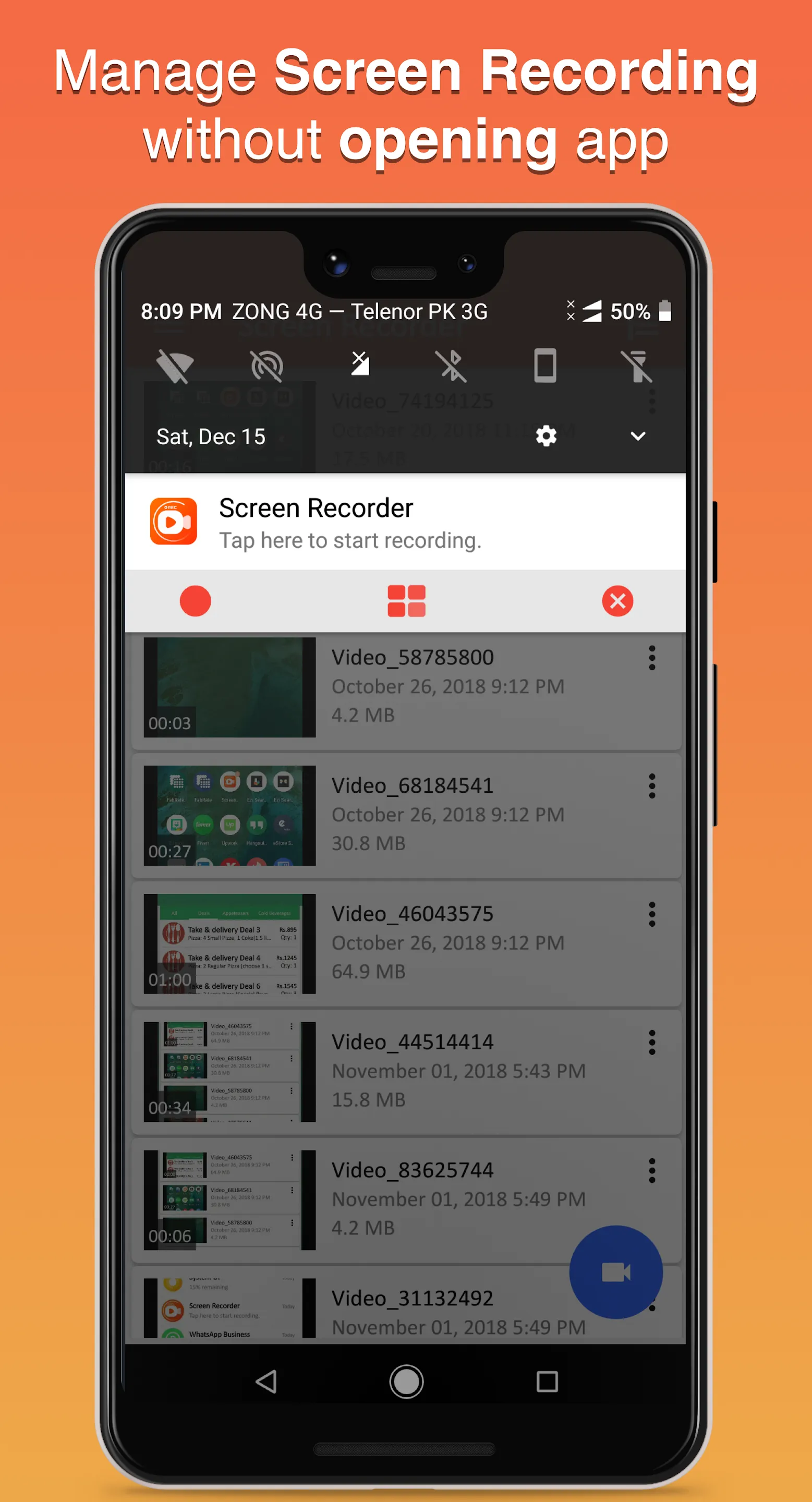 Screen Recorder with Audio | Indus Appstore | Screenshot