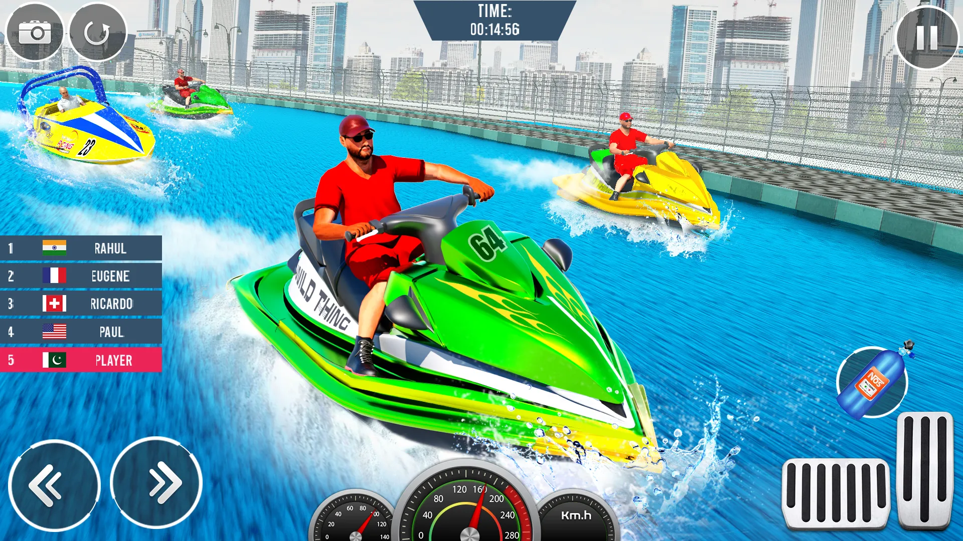 Jet Ski Speed Boat Stunts Race | Indus Appstore | Screenshot