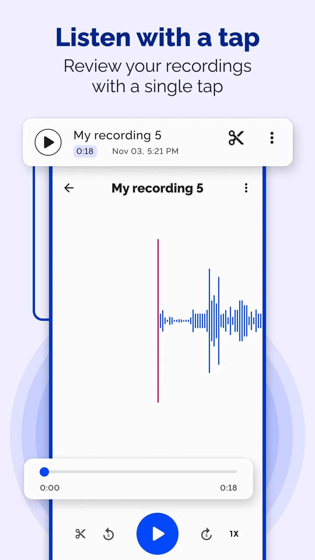 Voice Recorder - Voice Memos | Indus Appstore | Screenshot