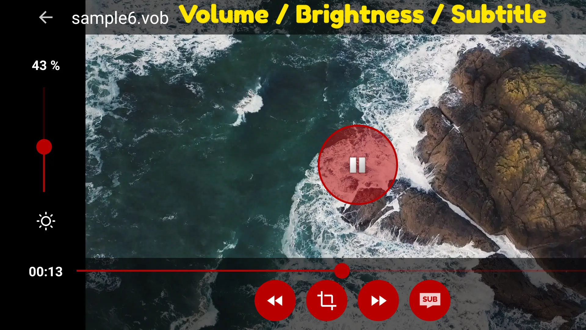 VOB Video Player | Indus Appstore | Screenshot