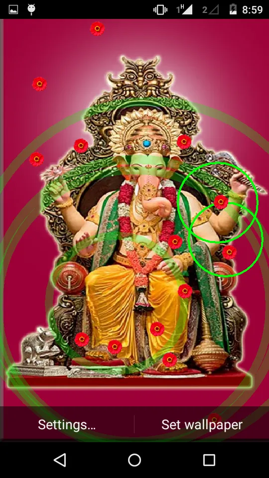 Ganesh Live Wallpaper | Indus Appstore | Screenshot