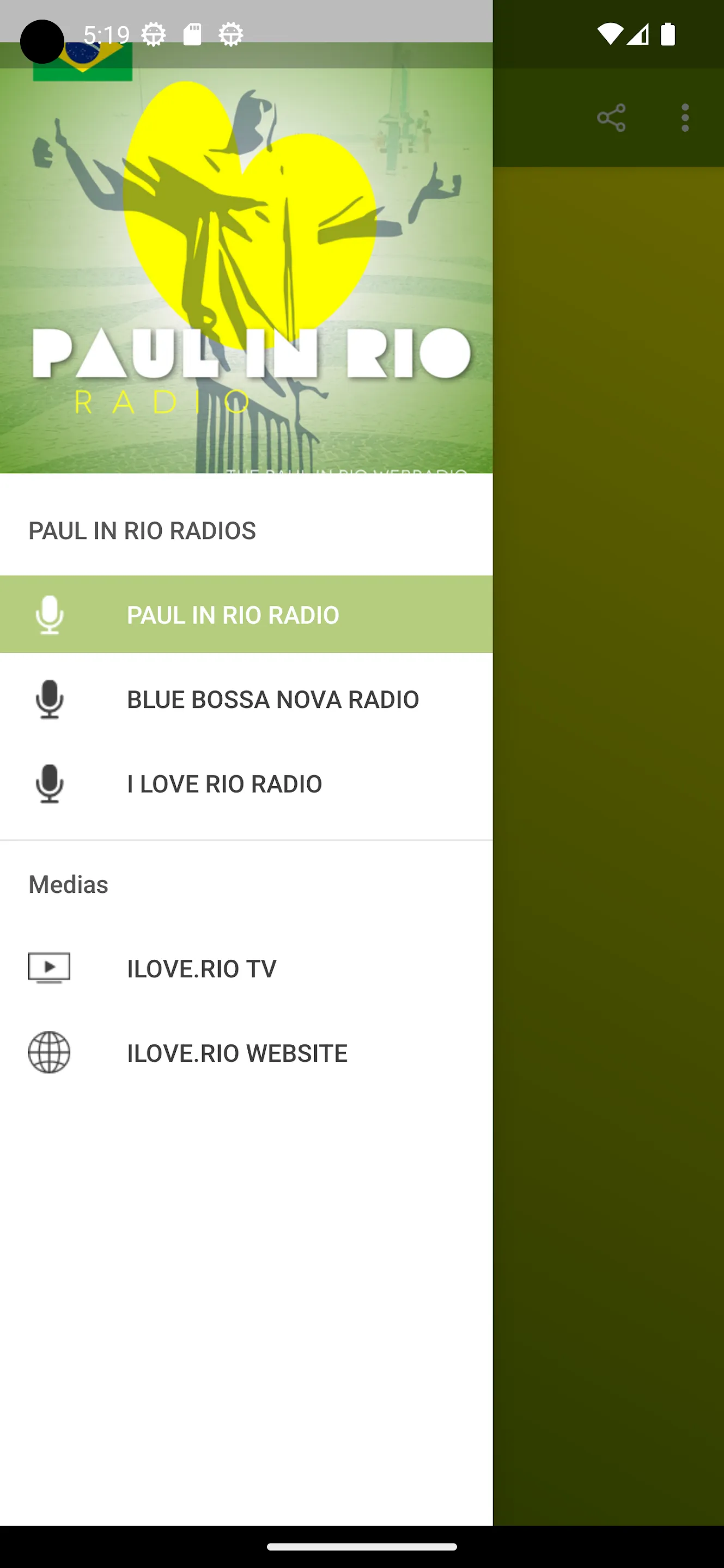 PAUL IN RIO RADIOS | Indus Appstore | Screenshot