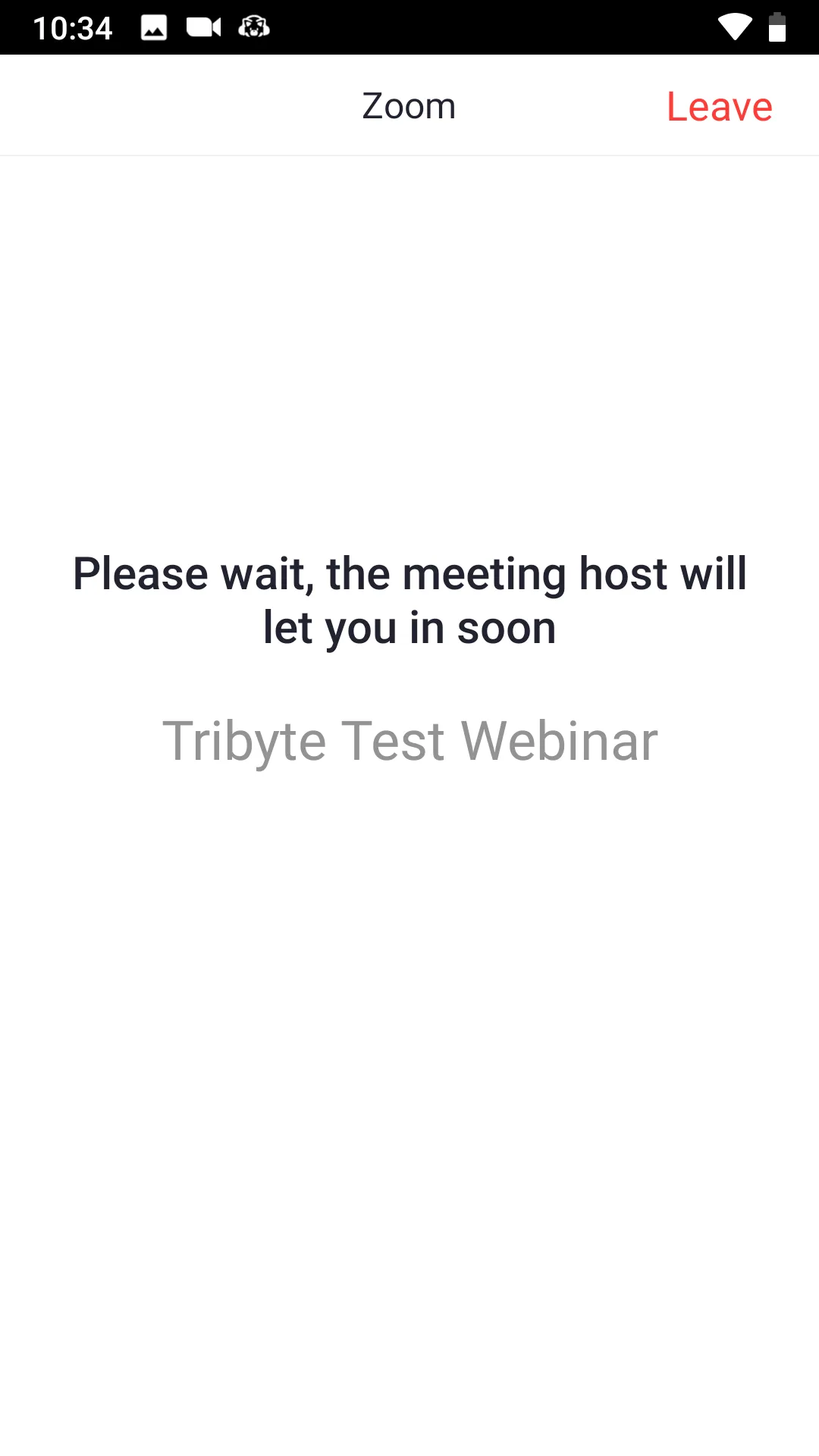 Tribyte Meeting Client | Indus Appstore | Screenshot