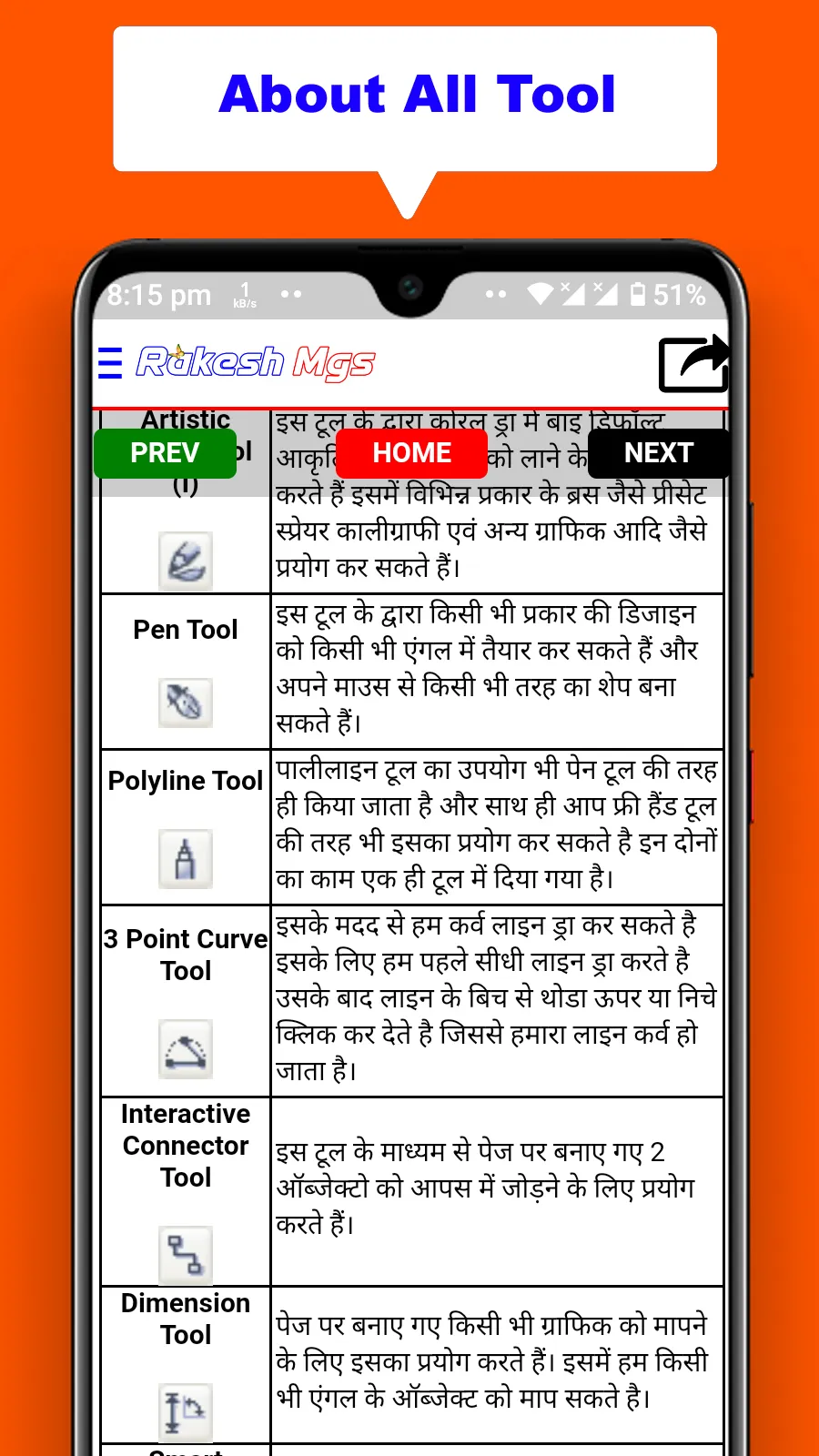 CorelDRAW 12 Notes | Indus Appstore | Screenshot