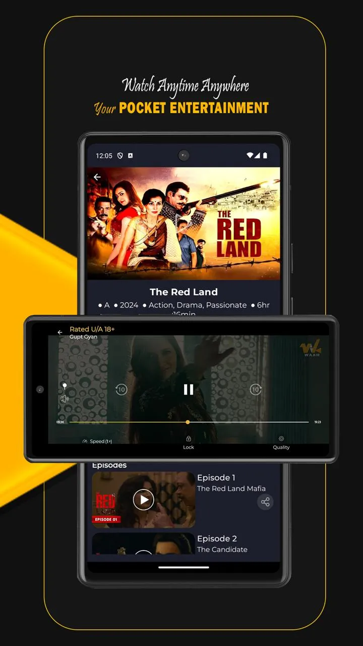 WaahPlay Watch Movies & Series | Indus Appstore | Screenshot
