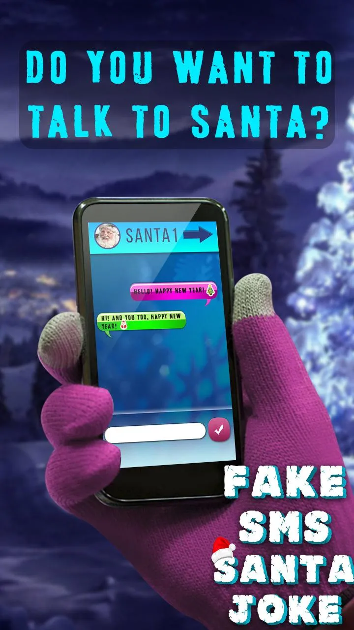 Fake SMS Santa Joke | Indus Appstore | Screenshot