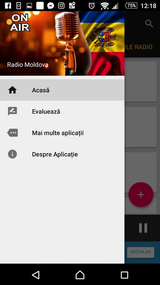 Radiouri din Moldova | Indus Appstore | Screenshot