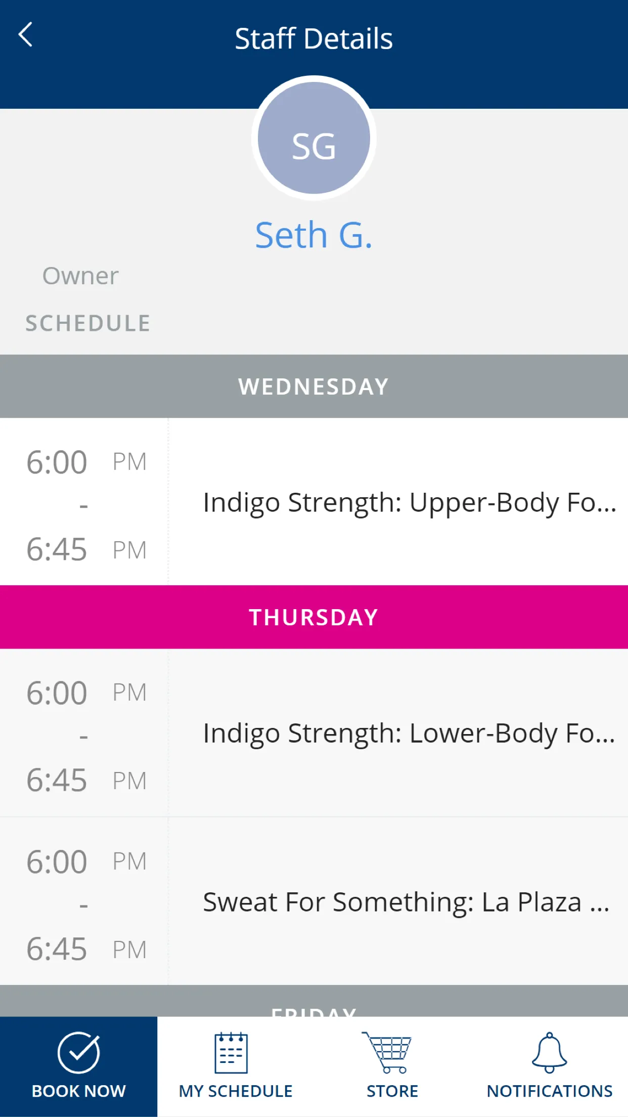 Indigo Fitness | Indus Appstore | Screenshot