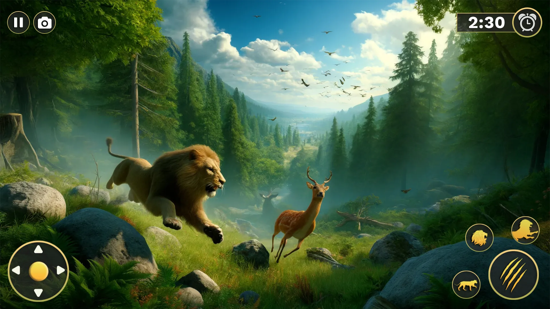 Lion Games 3D Animal Hunting | Indus Appstore | Screenshot