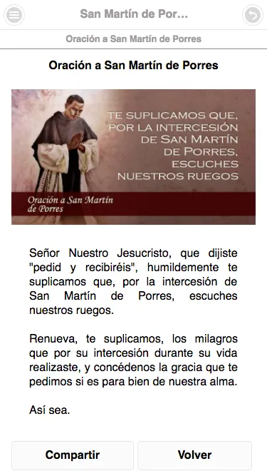 San Martín de Porres | Indus Appstore | Screenshot