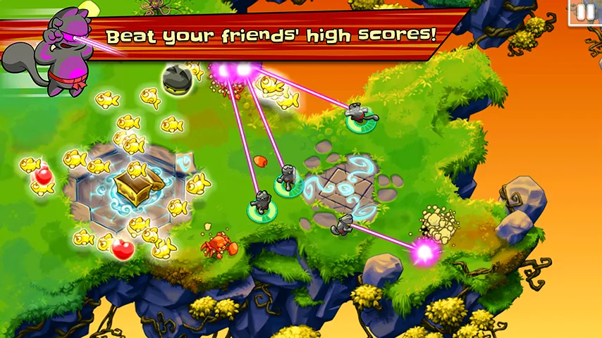 Ninja Hero Cats | Indus Appstore | Screenshot