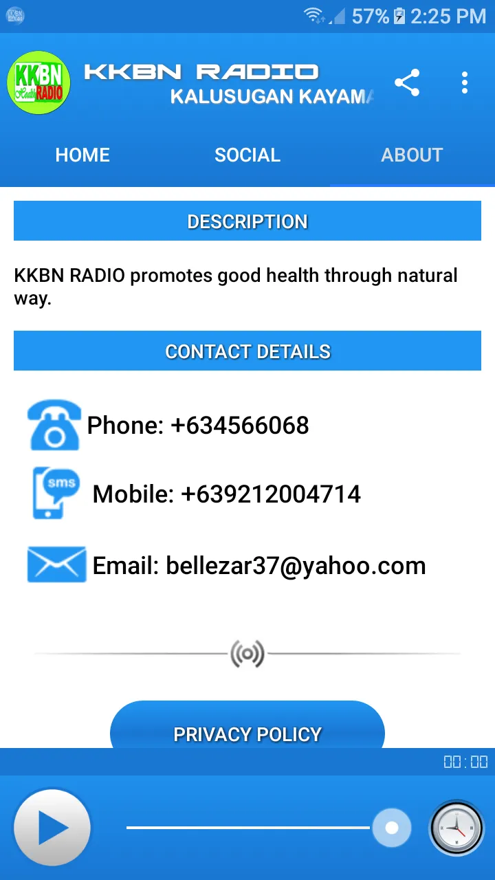 KKBN RADIO | Indus Appstore | Screenshot