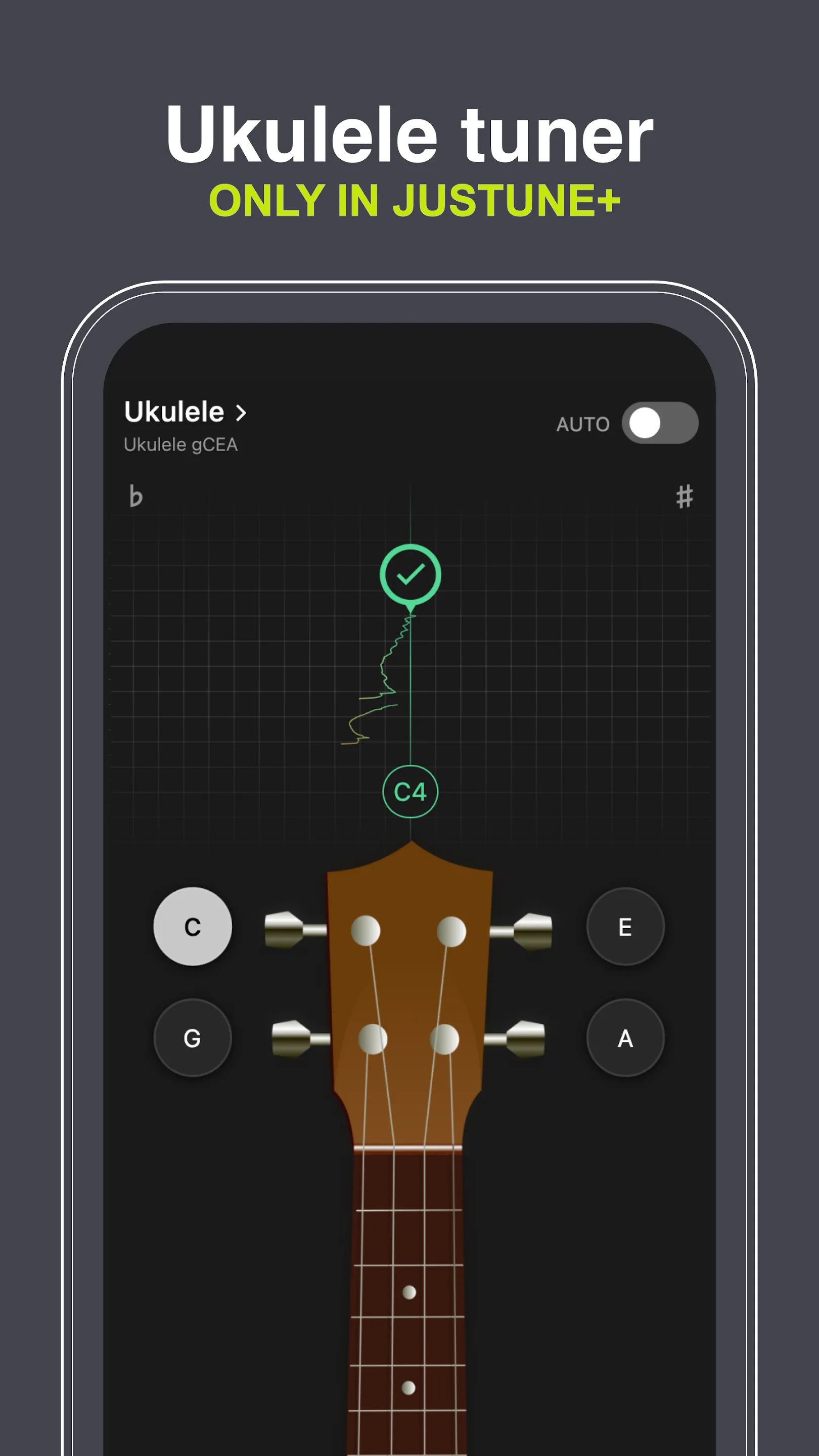 Justune Guitar Tuner | Indus Appstore | Screenshot