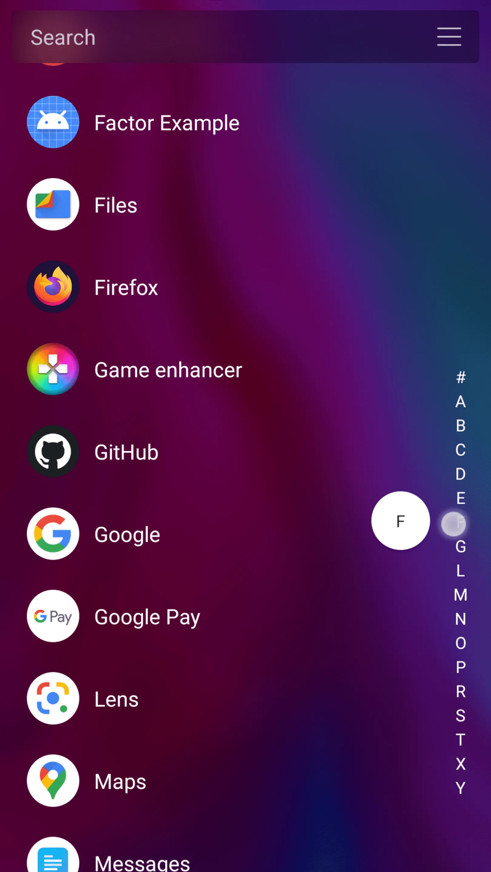 Factor Launcher | Indus Appstore | Screenshot