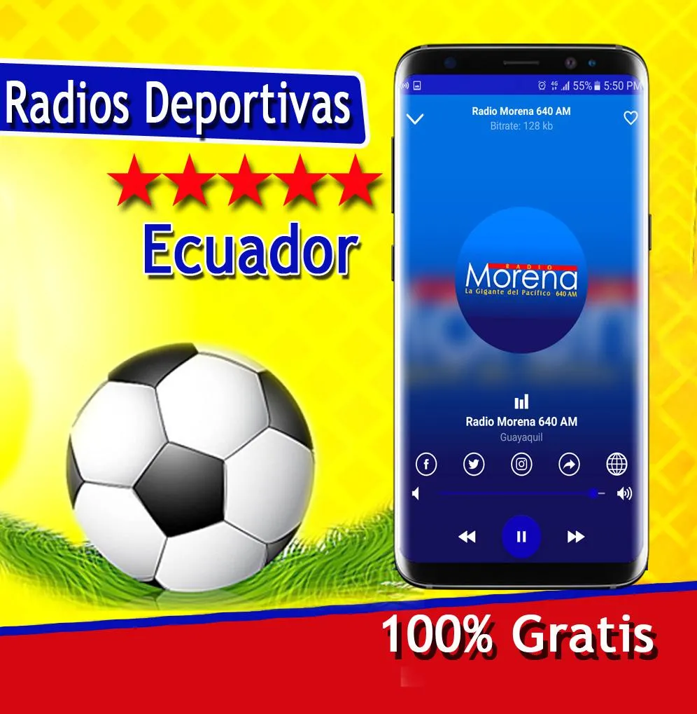 Sports Radios of Ecuador | Indus Appstore | Screenshot