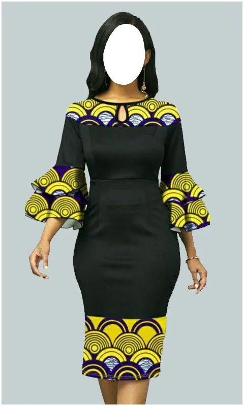 Fashion Ankara Dress PhotoSuit | Indus Appstore | Screenshot