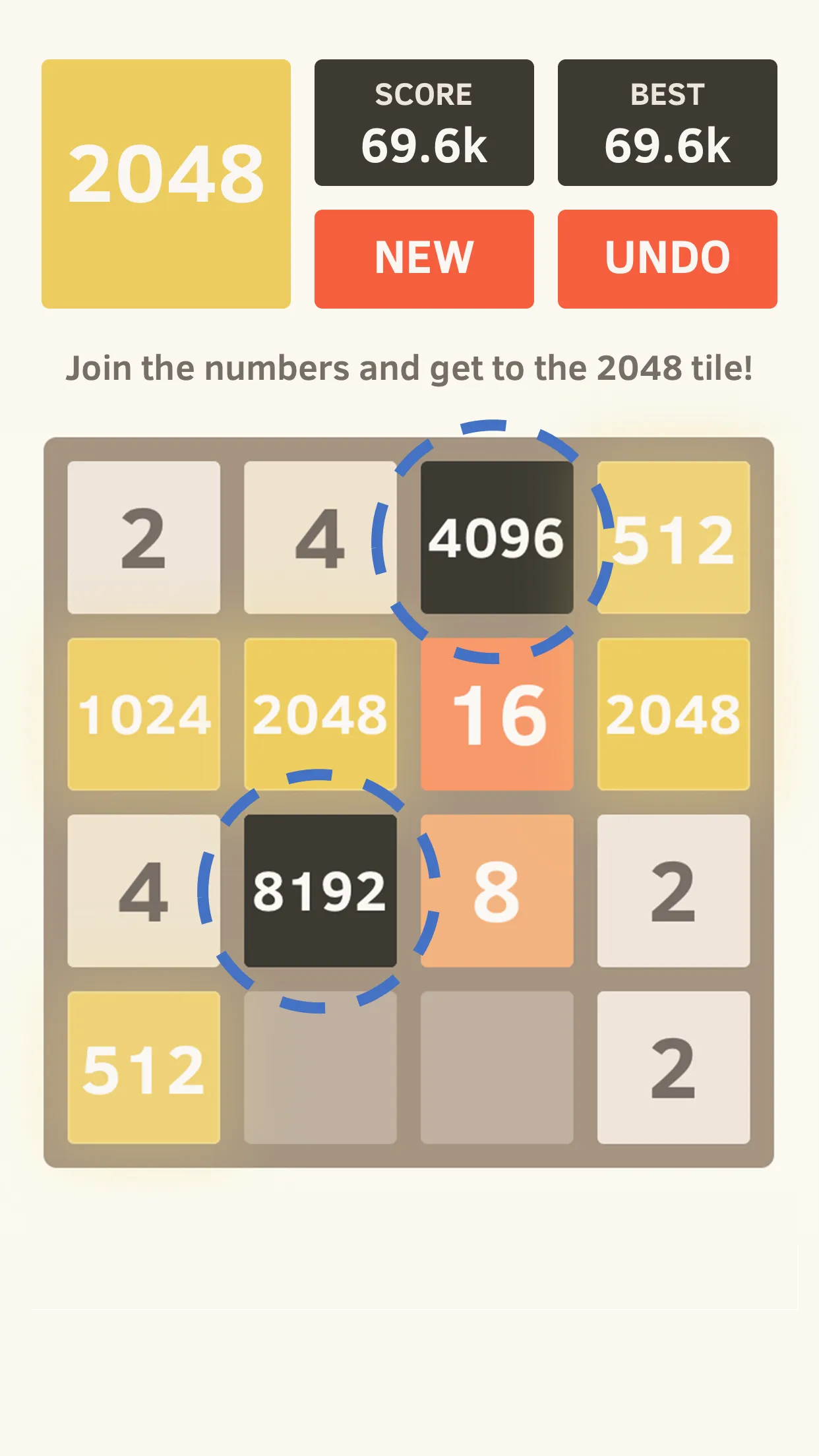 2048 | Indus Appstore | Screenshot