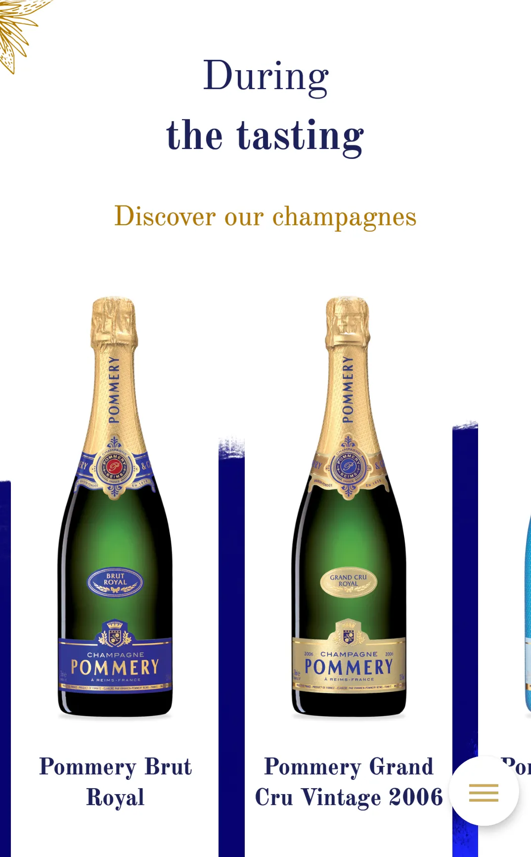 The Pommery experience | Indus Appstore | Screenshot