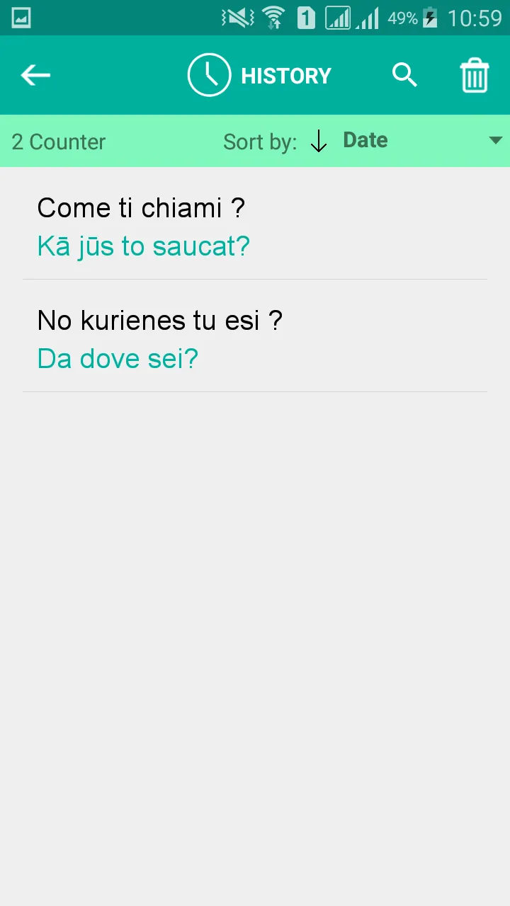 Latvian Italian Translator | Indus Appstore | Screenshot