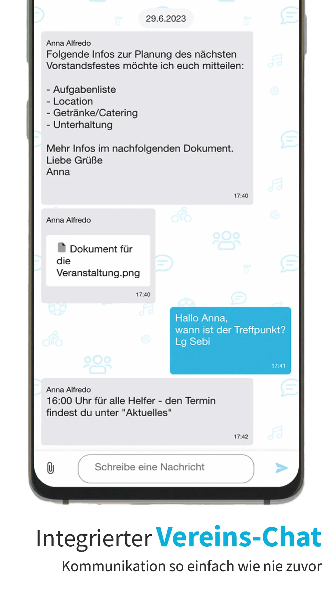 Vereinsplaner: App für Vereine | Indus Appstore | Screenshot