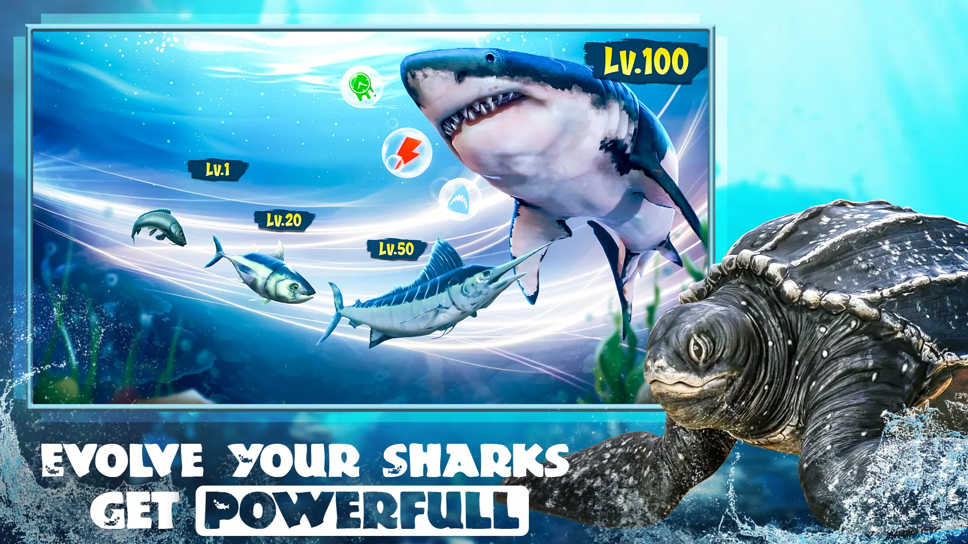 Shark Attack: Hungry Fish Game | Indus Appstore | Screenshot