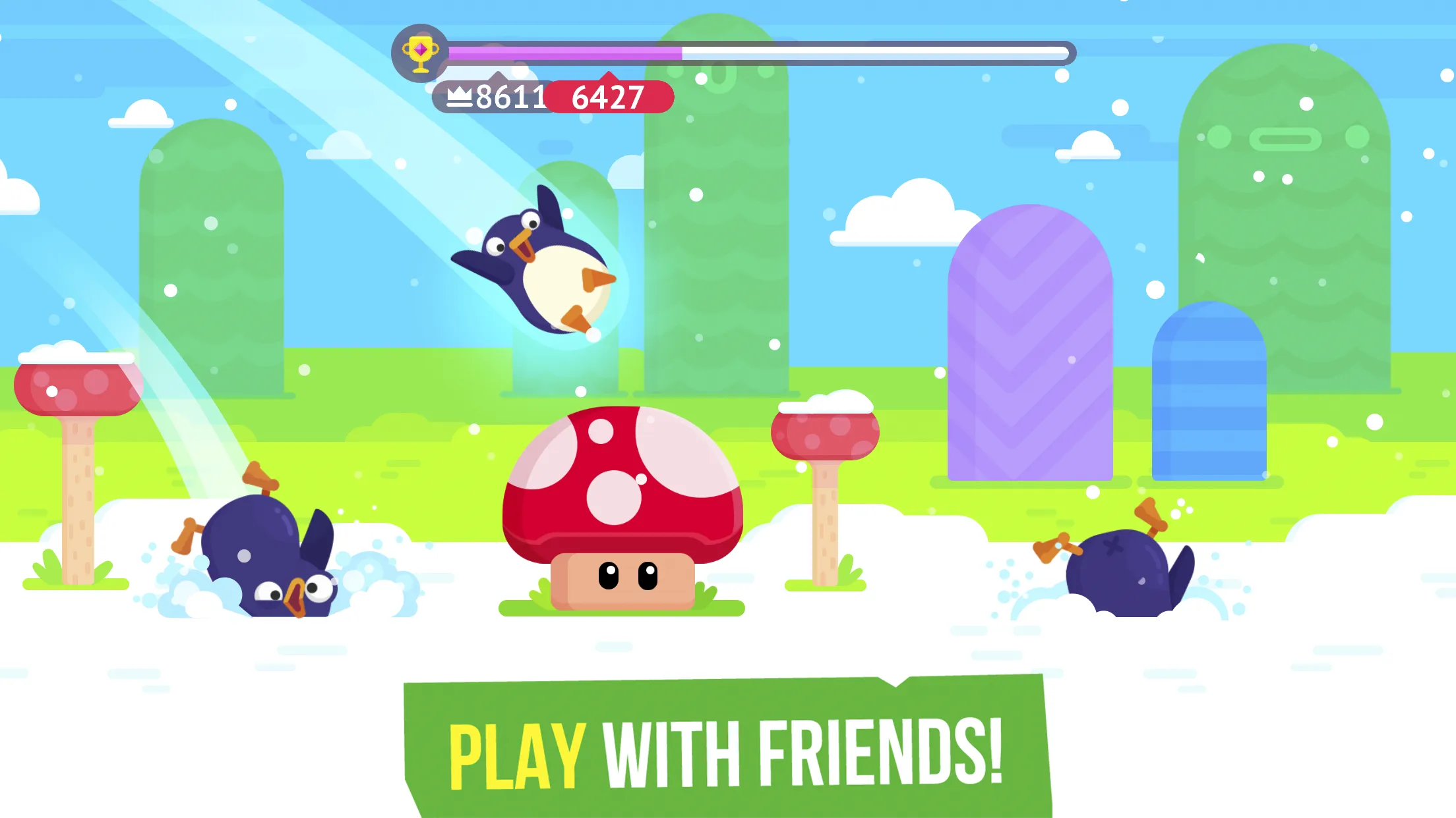 Bouncemasters: Penguin Games | Indus Appstore | Screenshot