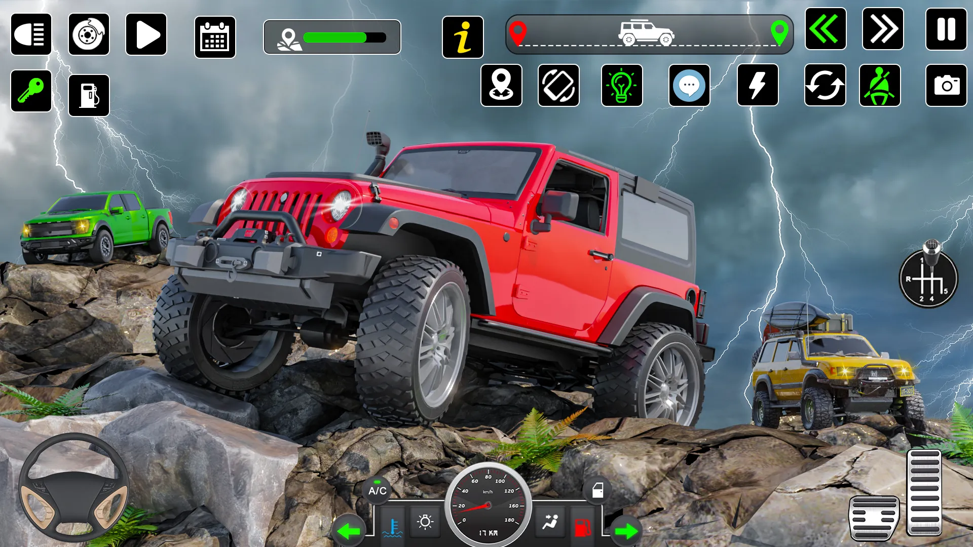 Offroad Jeep Driving Games | Indus Appstore | Screenshot