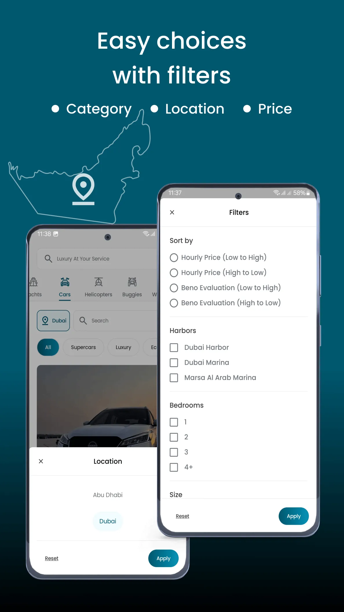 BENO - Luxury At Your Service | Indus Appstore | Screenshot