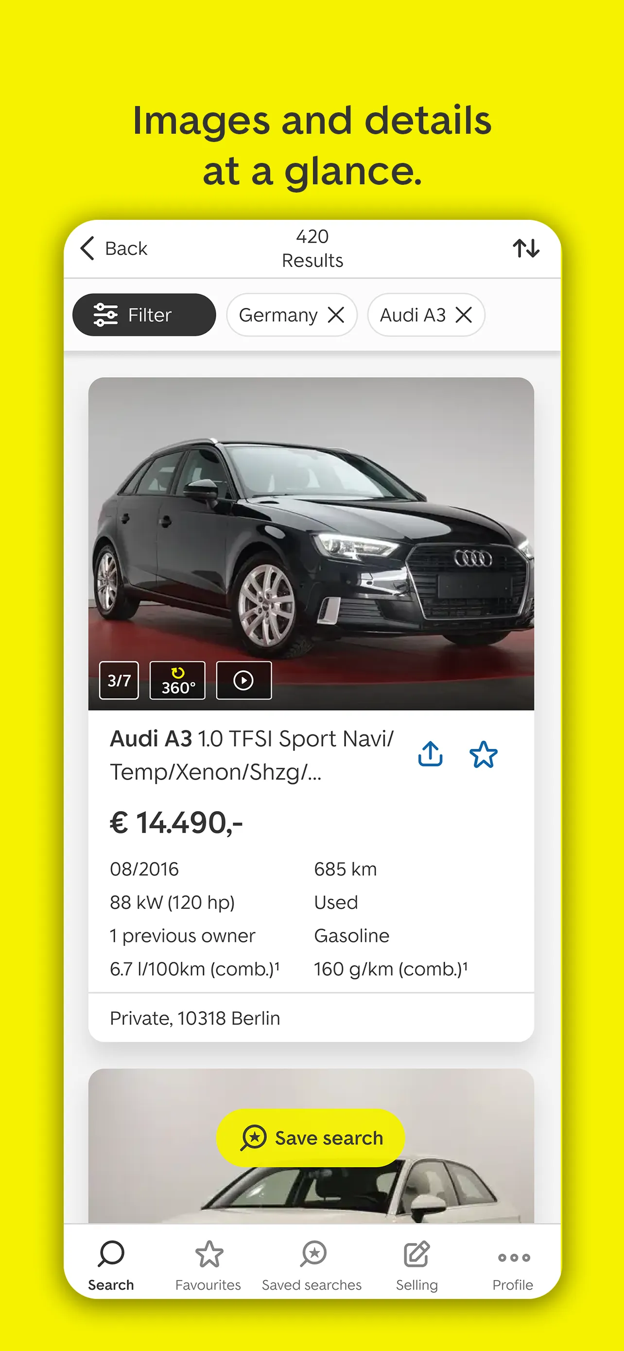 AutoScout24: Buy & sell cars | Indus Appstore | Screenshot