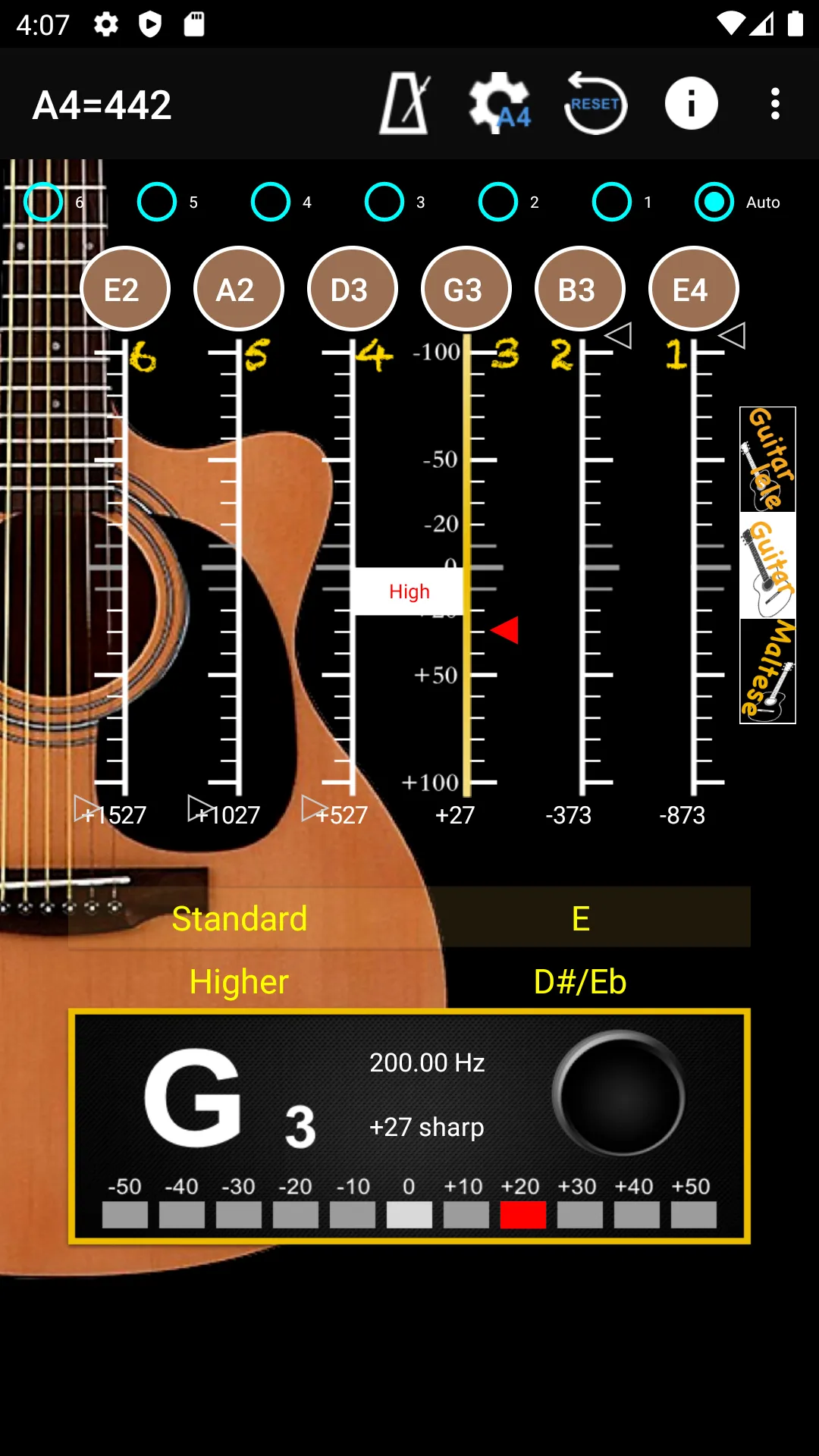 GuitarTuner - Tuner for Guitar | Indus Appstore | Screenshot