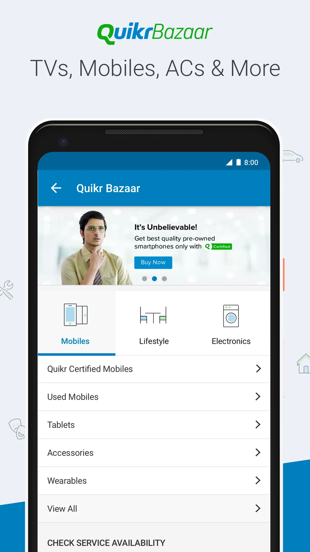 Quikr: Homes, Jobs, Cars Etc | Indus Appstore | Screenshot