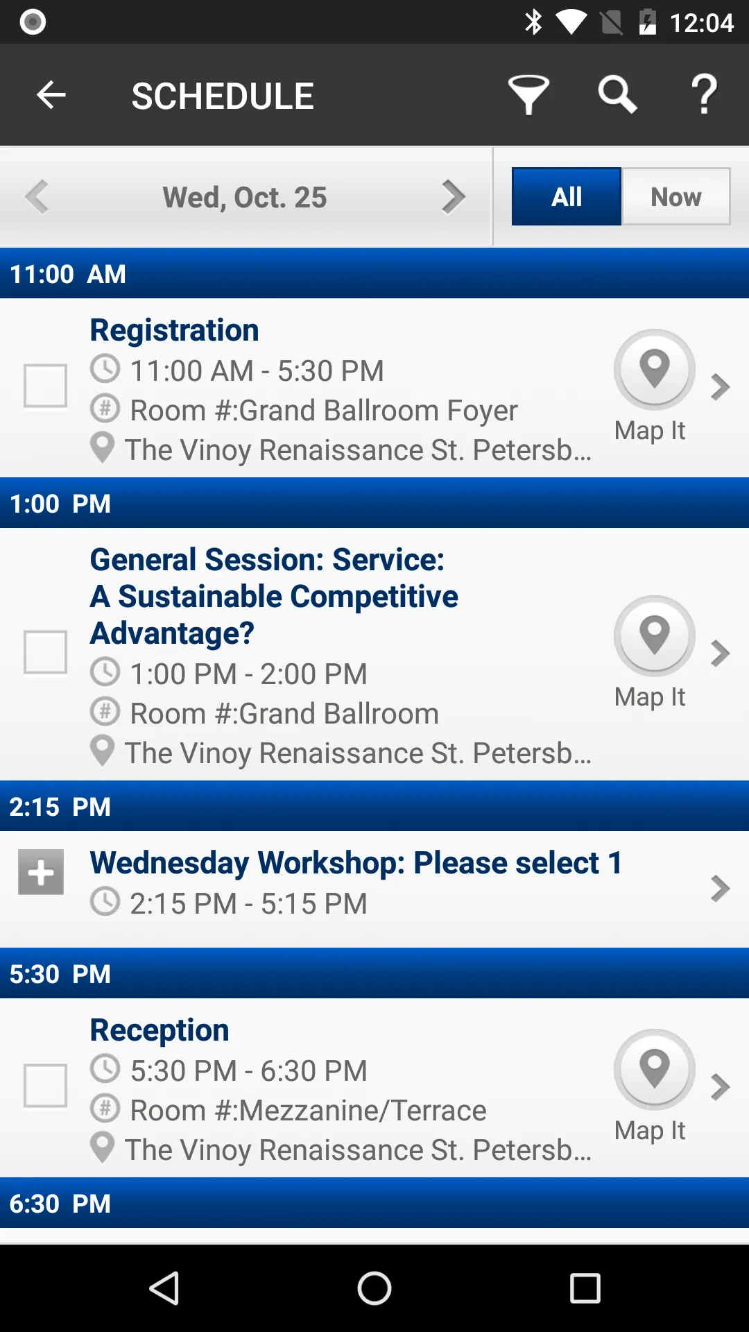 Raymond James Meetings | Indus Appstore | Screenshot