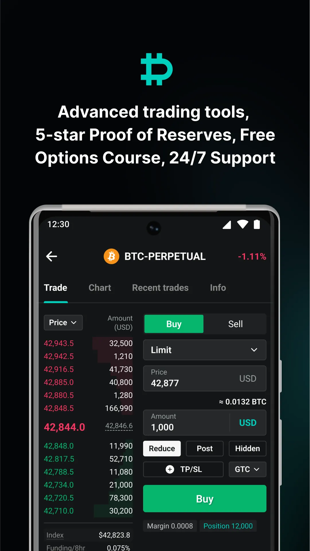 Deribit: BTC Options & Futures | Indus Appstore | Screenshot