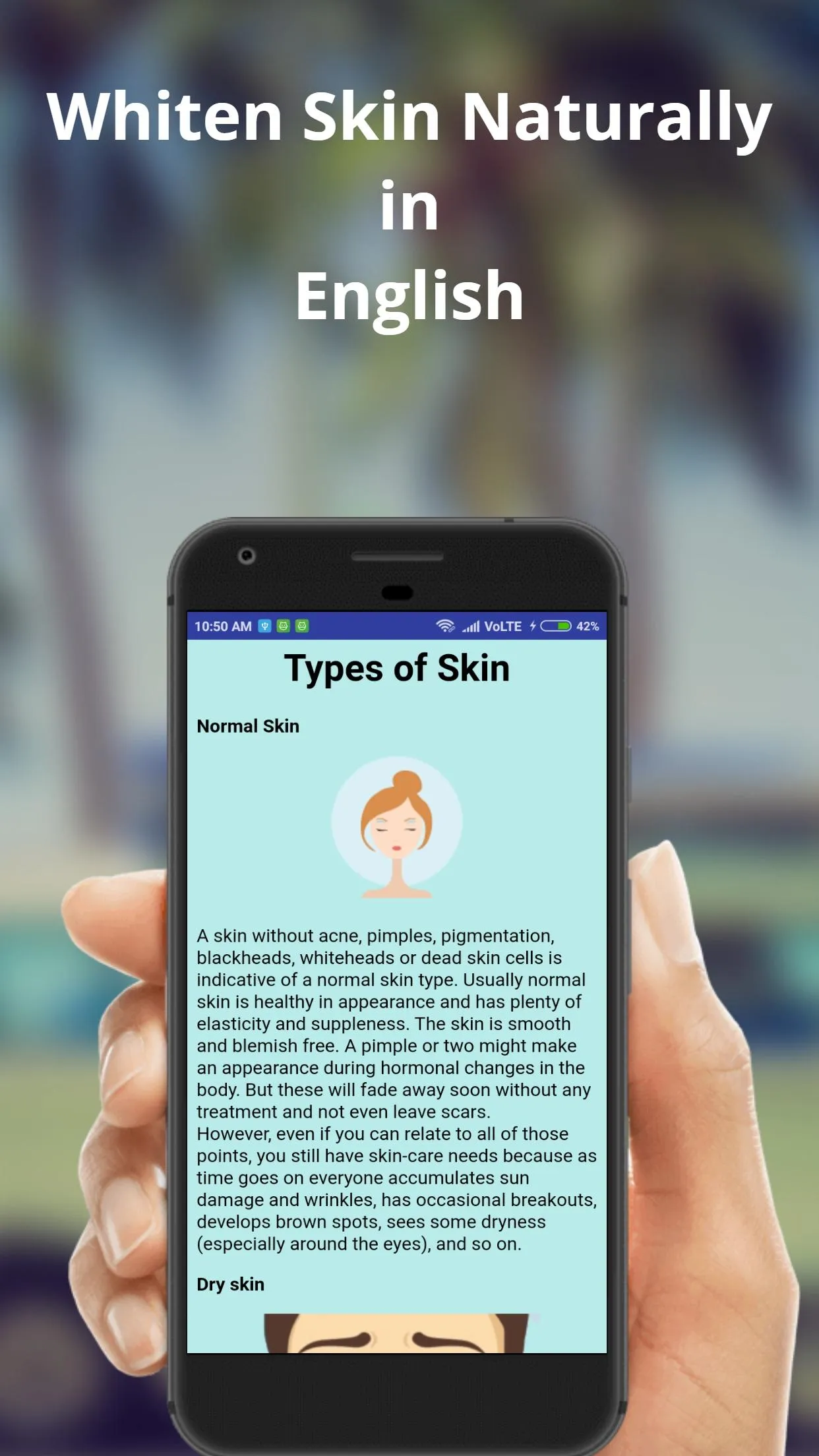 Whiten Skin Naturally | Indus Appstore | Screenshot