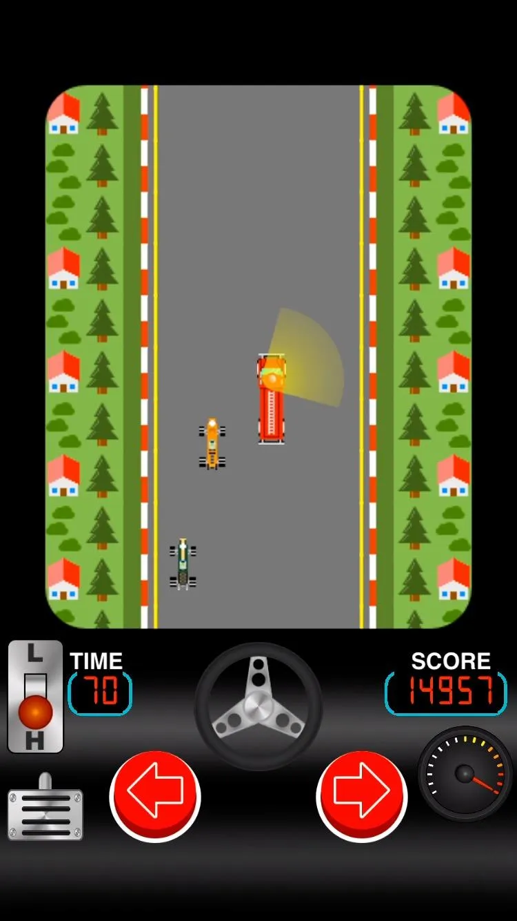 Retro GP, arcade racing games | Indus Appstore | Screenshot