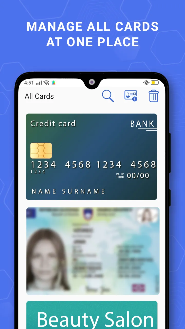 Card Holder - Digital Wallet | Indus Appstore | Screenshot