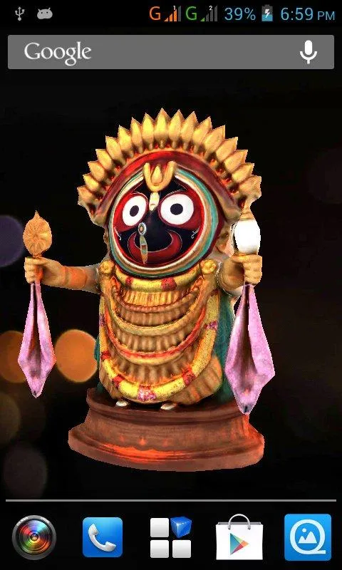 3D Jagannath Live Wallpaper | Indus Appstore | Screenshot