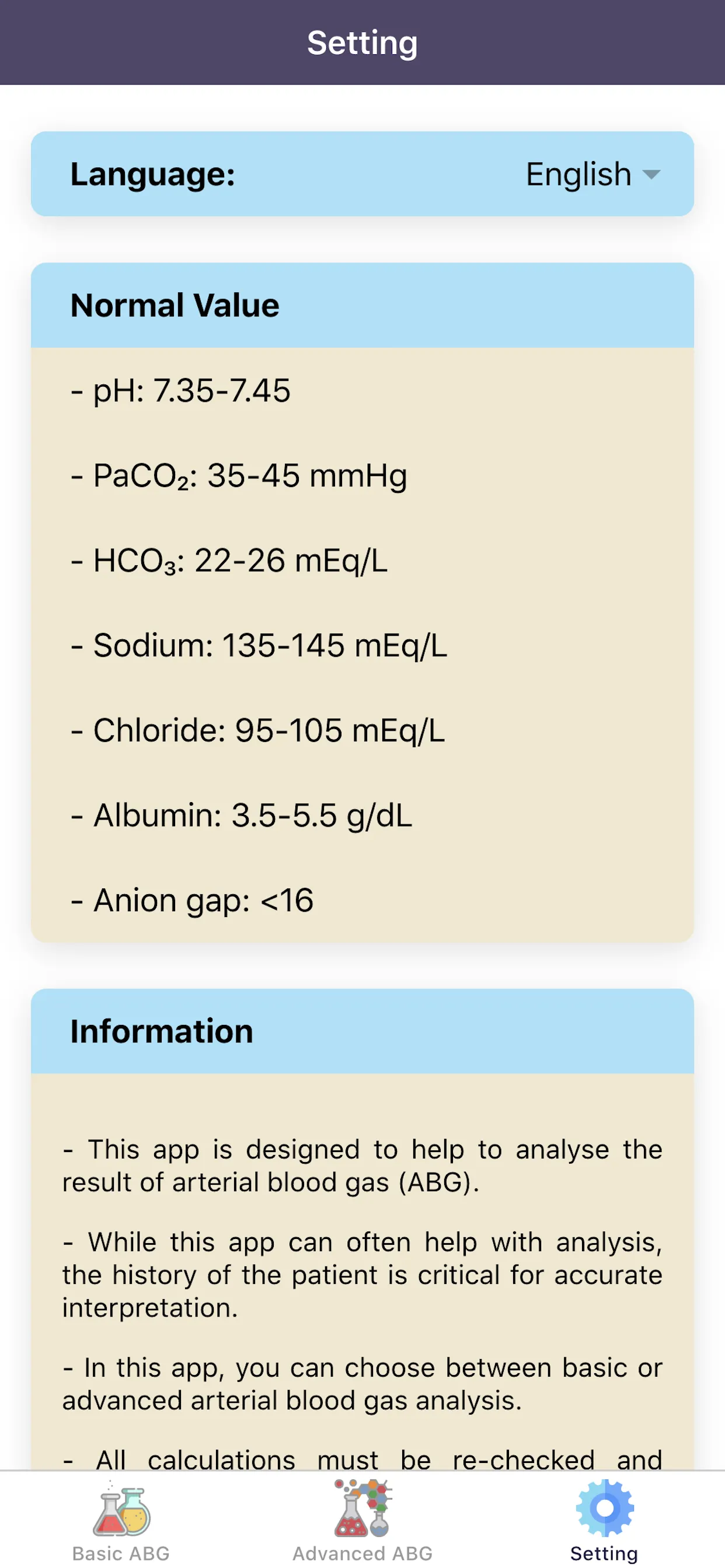 Complete ABG Analysis | Indus Appstore | Screenshot