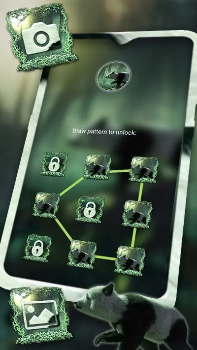 Panda Forest Launcher Theme | Indus Appstore | Screenshot