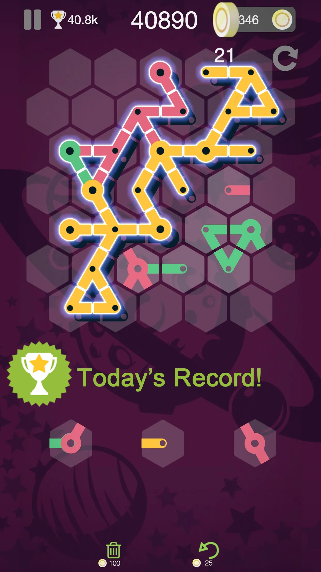 Metro Puzzle match hexa blocks | Indus Appstore | Screenshot