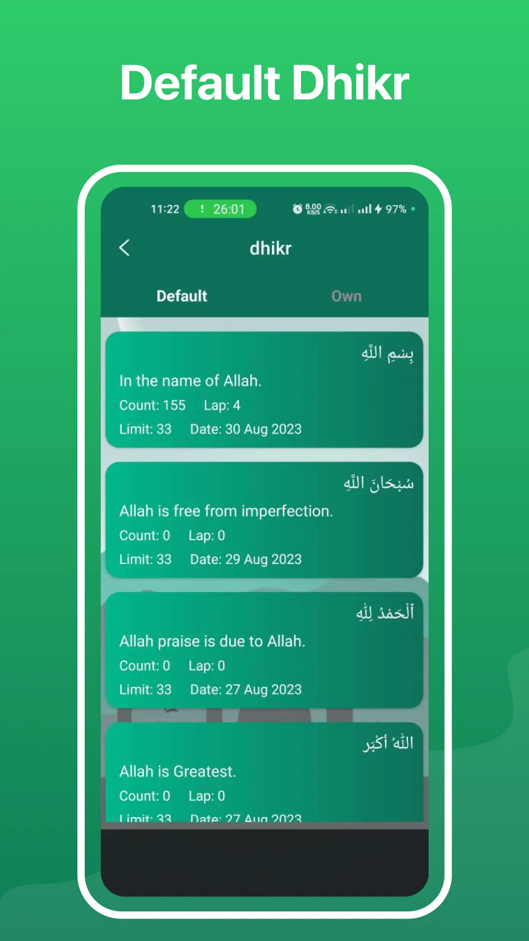 Tasbih & Holy Quran | Indus Appstore | Screenshot