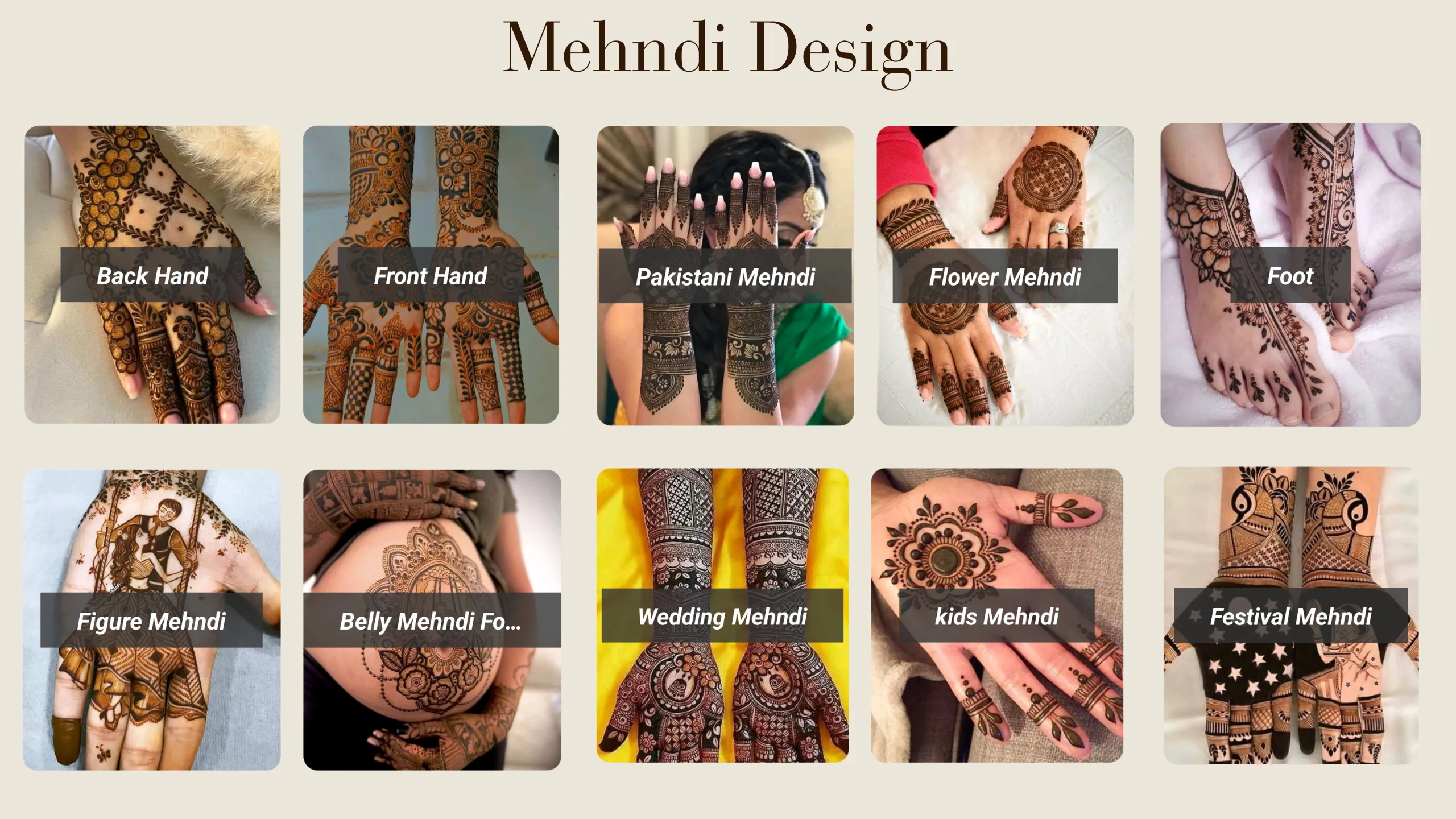 Mehndi Design 2025 | Indus Appstore | Screenshot