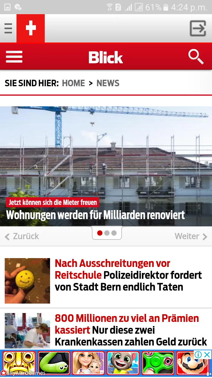 Switzerland Newspapers | Indus Appstore | Screenshot