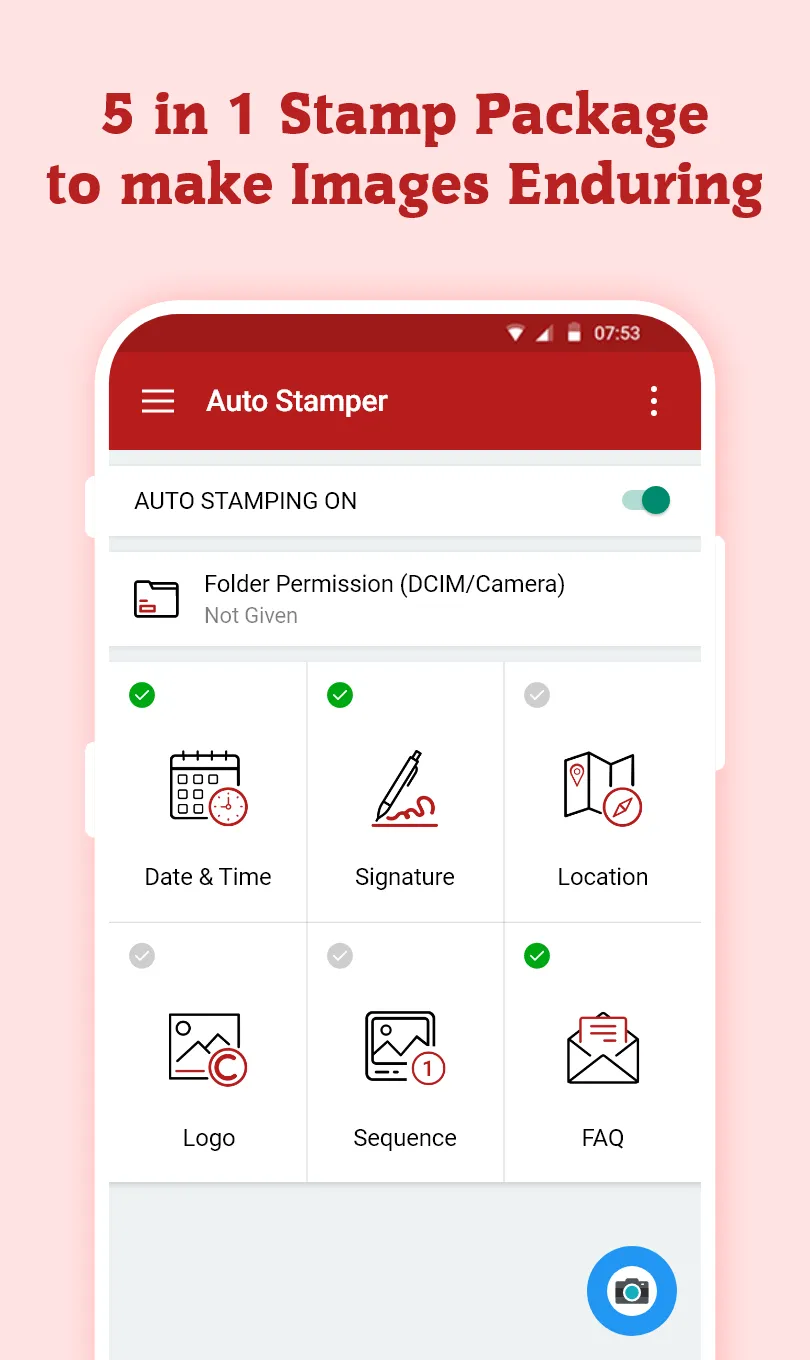 Auto Stamper: Timestamp Camera | Indus Appstore | Screenshot