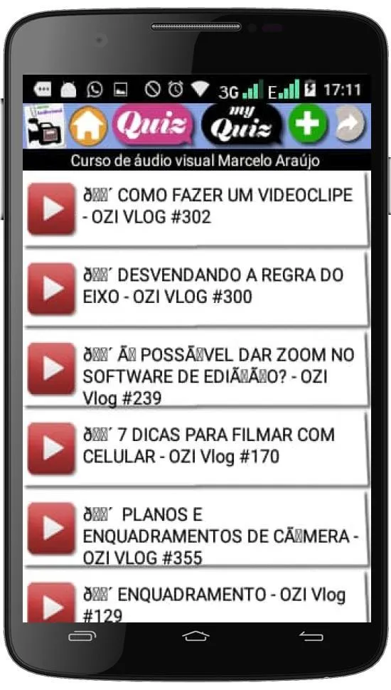 CURSO AUDIOVISUAL | Indus Appstore | Screenshot