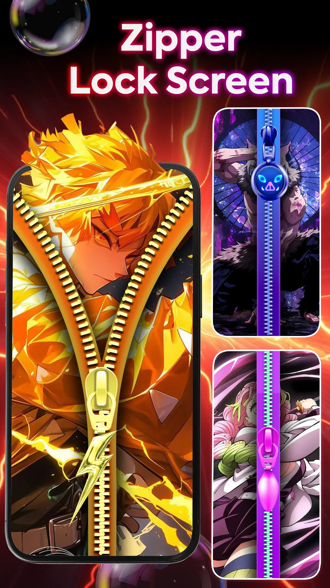 ZipWall : Zipper Lock Screen | Indus Appstore | Screenshot
