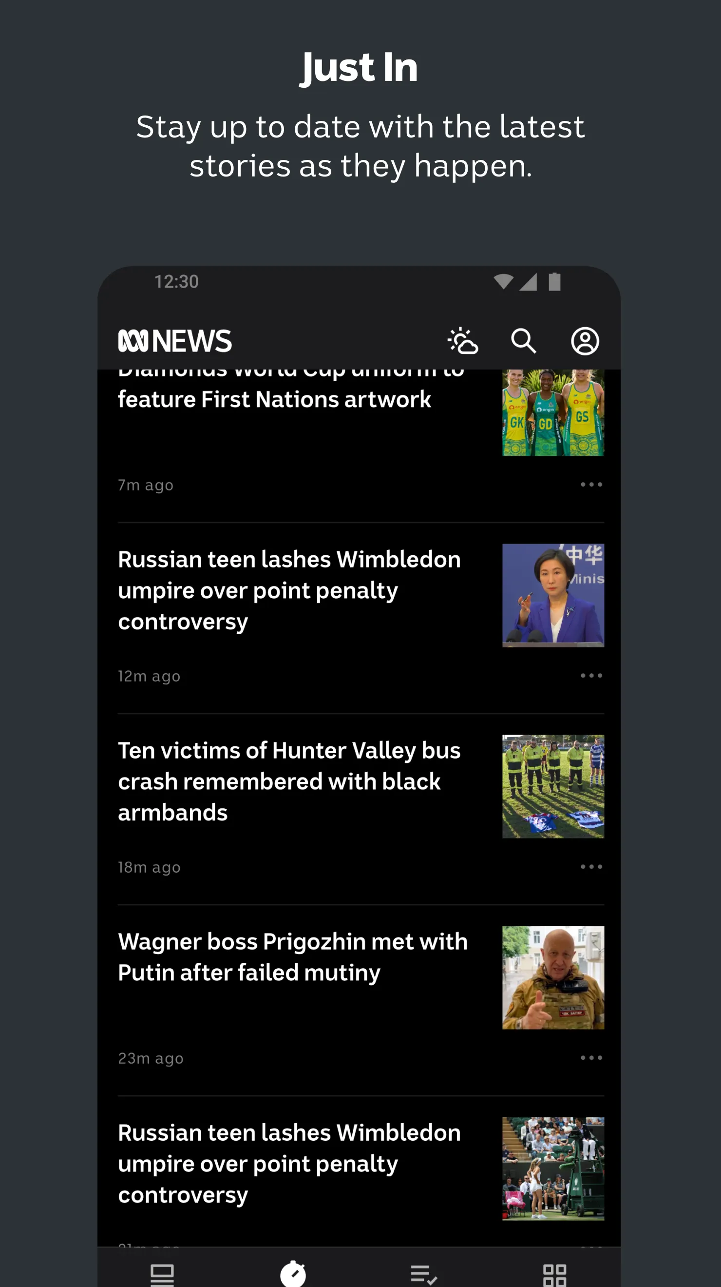 ABC NEWS | Indus Appstore | Screenshot