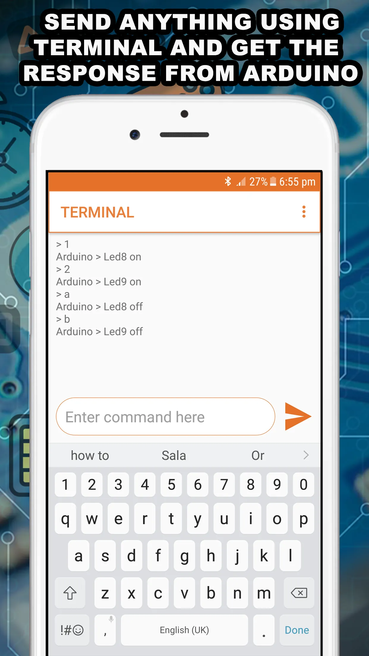 Arduino Bluetooth Controller | Indus Appstore | Screenshot