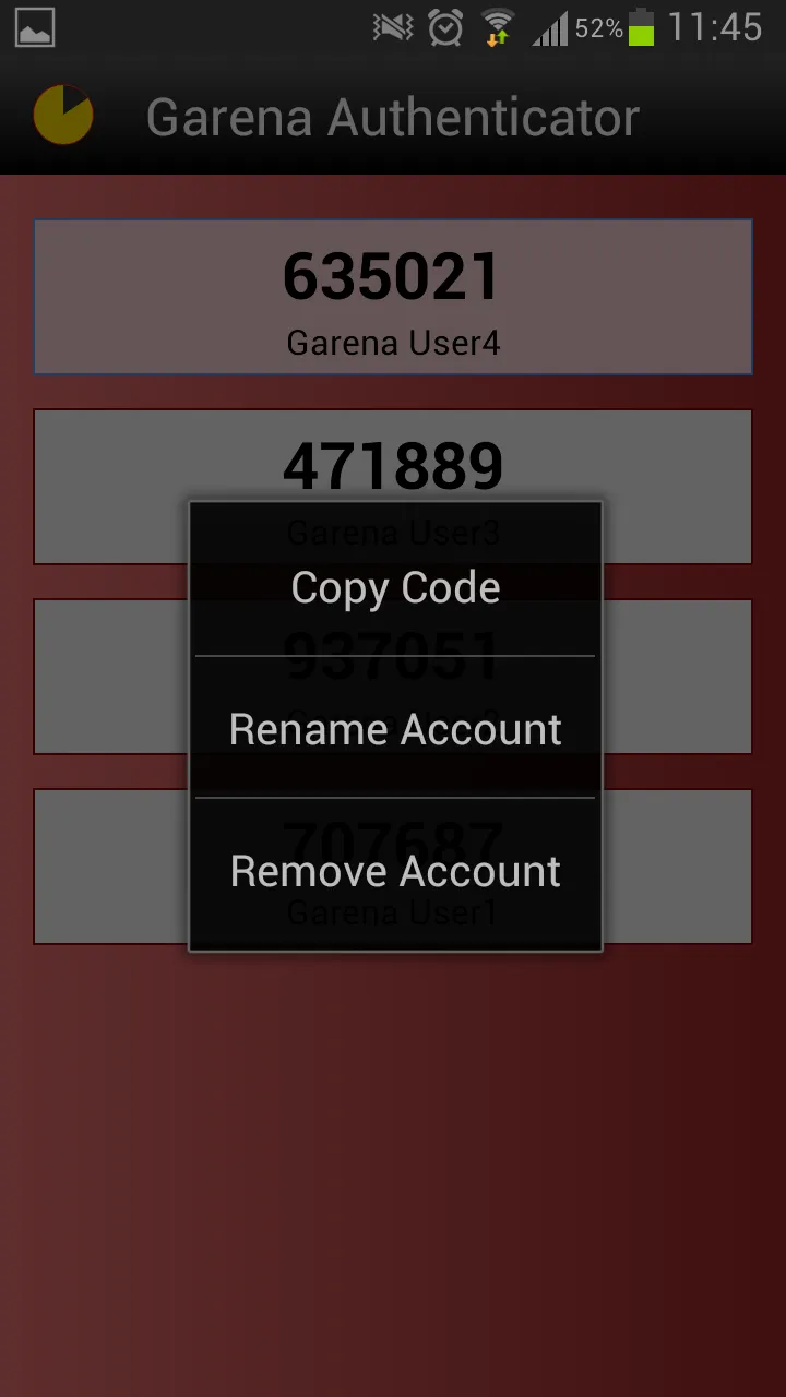 Garena Authenticator | Indus Appstore | Screenshot