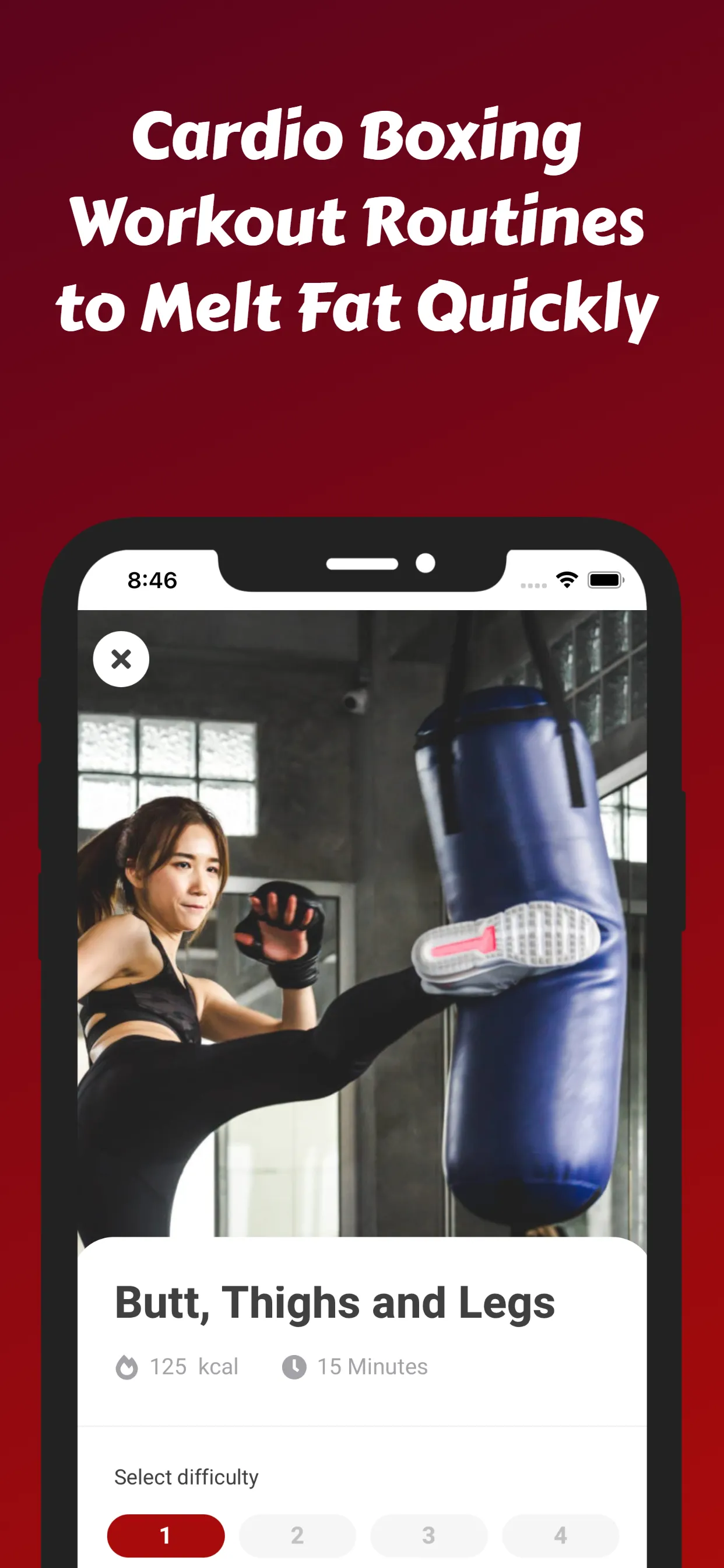 Cardio Boxing Workout | Indus Appstore | Screenshot